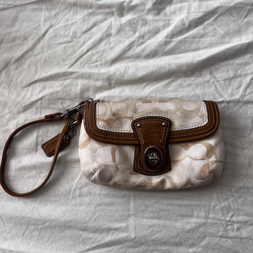 Coach Legacy Turnlock Wristlet